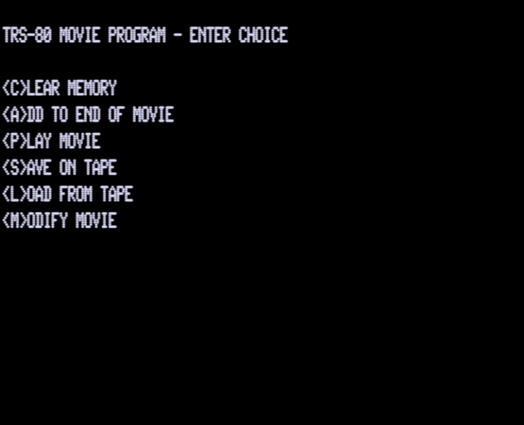 Screen shot